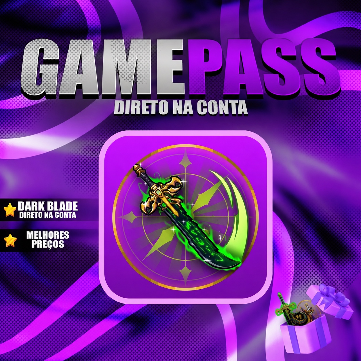 Gamepasses e frutas permanentes