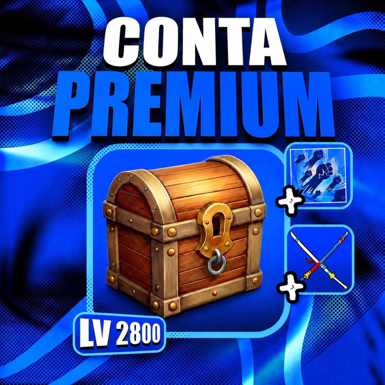 Contas Blox Fruits e Brainrot